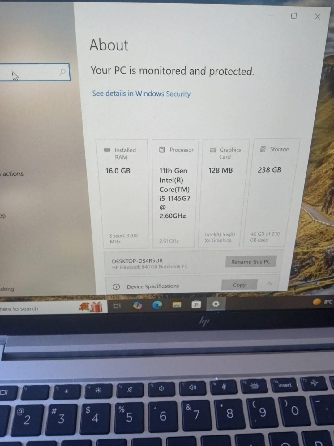 HP EliteBook 840 G8 i5-1145G7 Laptop - photo 3