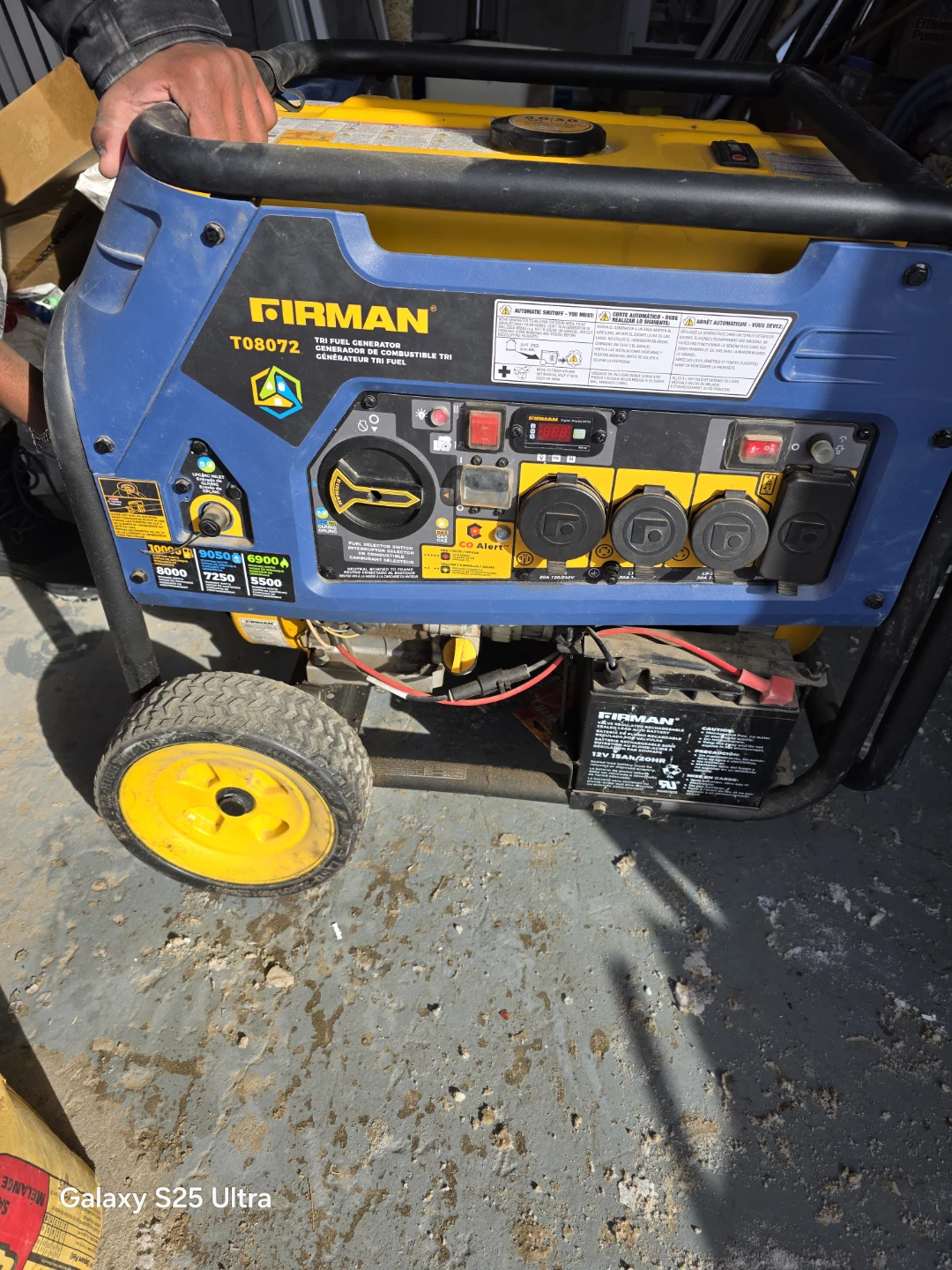 Firman T08072 Tri Fuel Generator - photo 2