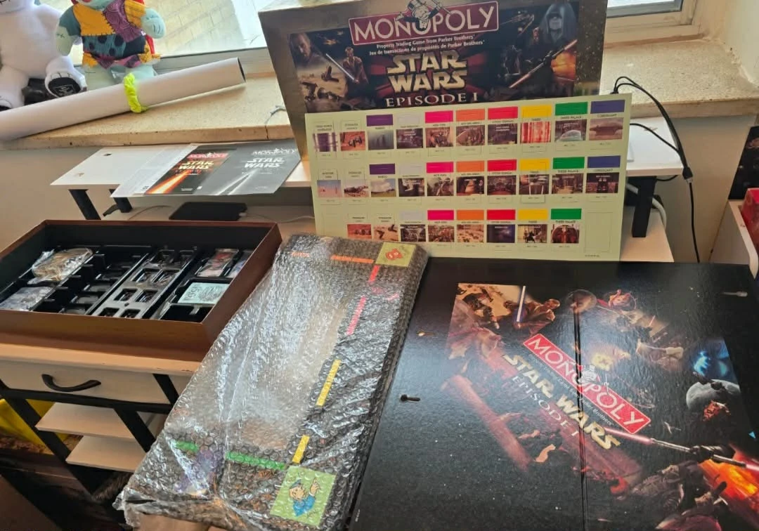 Monopoly Star Wars Episode 1 Collector Edition Board Game - photo 5