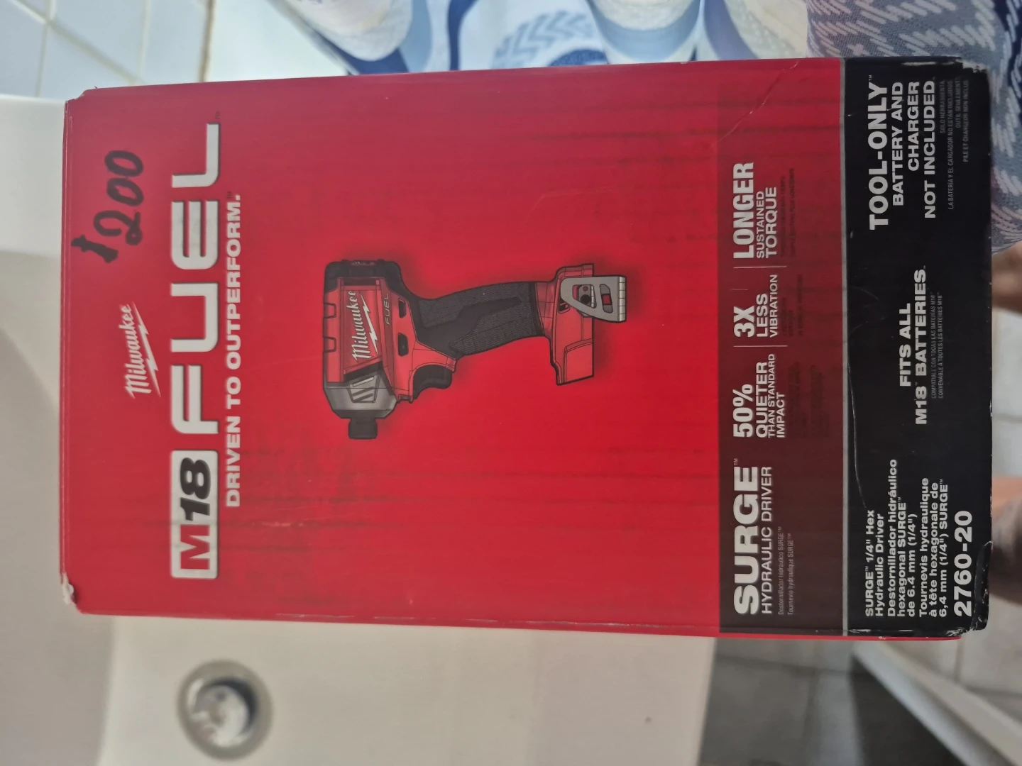 Milwaukee M18 FUEL SURGE 1/4" Hex Hydraulic Impact Driver