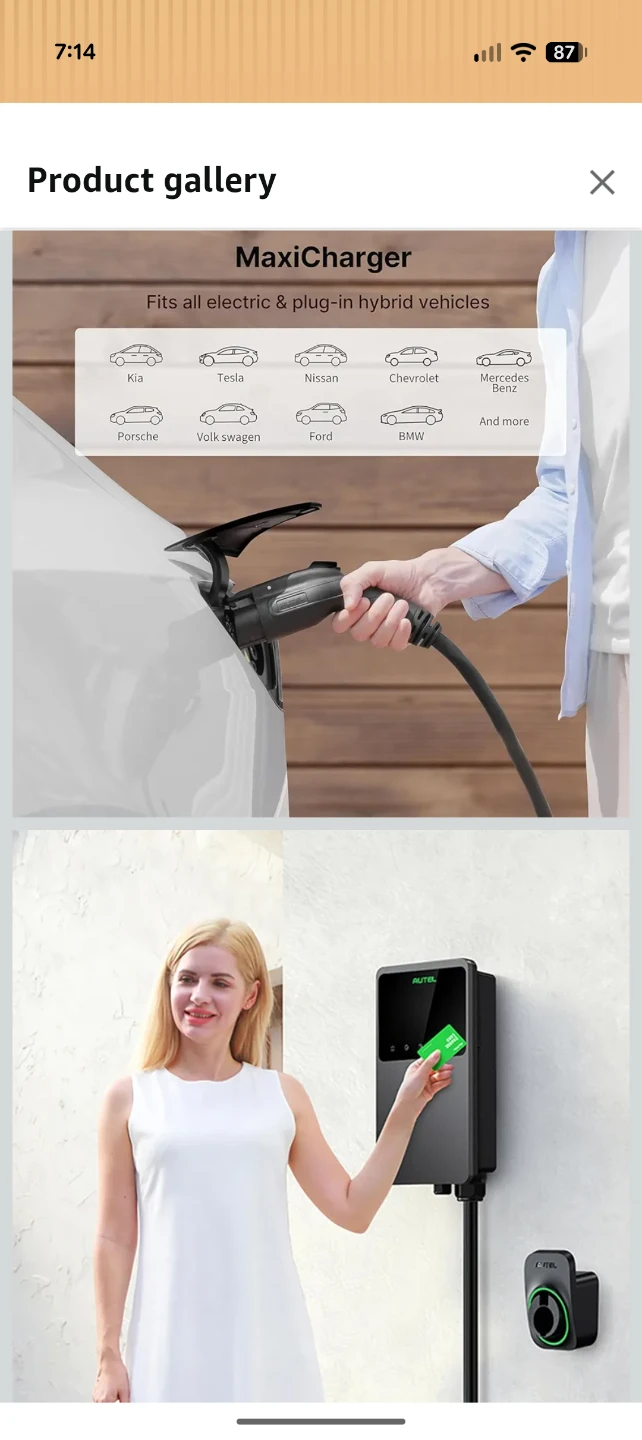 Autel MaxiCharger Level 2 EV Charger - photo 4