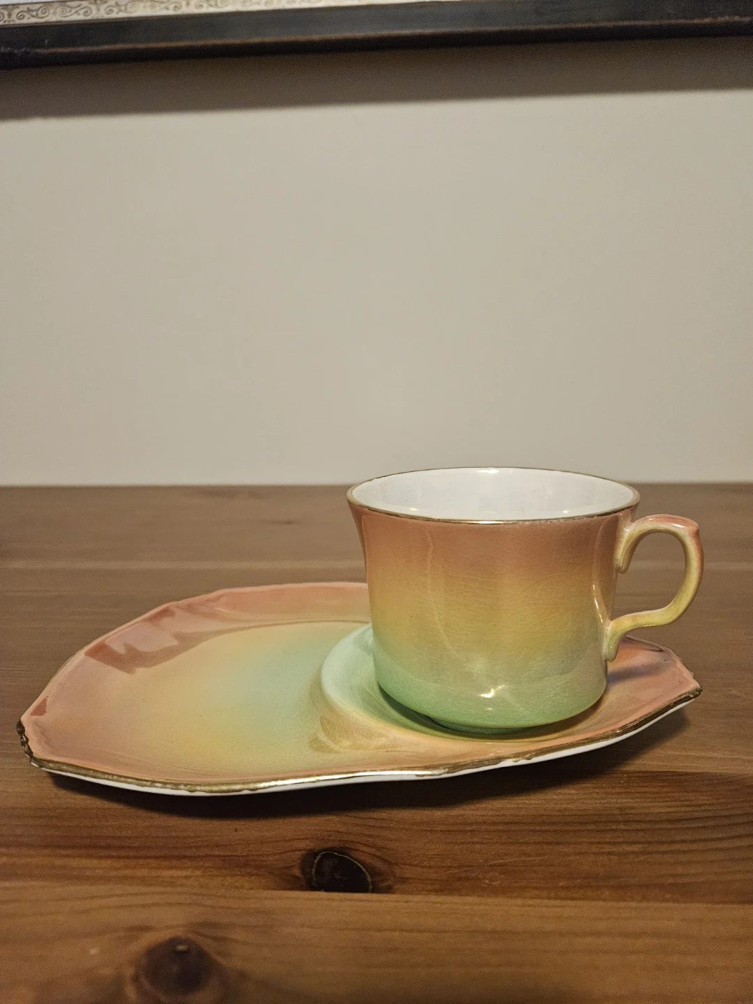 Royal Winton Grimwades Teacup and Saucer Tennis Set