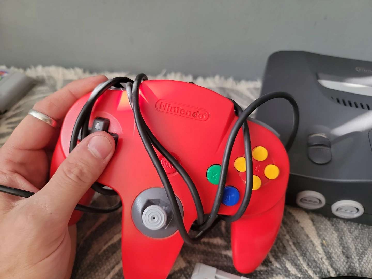 Nintendo N64 Contsole with Games and Accessories - photo 5