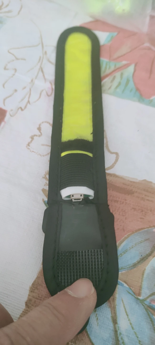 USB Rechargeable LED Slap Band - photo 2