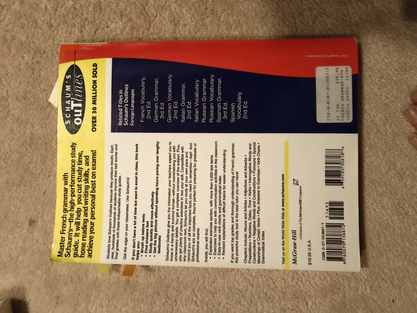 Schaum's Outlines French Grammar Fourth Edition - photo 3