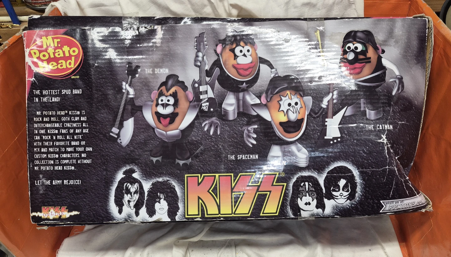 Mr. Potato Head KISS The Hottest Spur Band Toy Set - photo 3