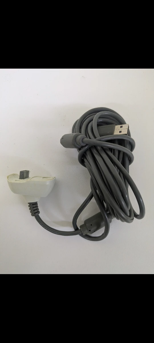 Xbox 360 Wireless Controller Charging Cable