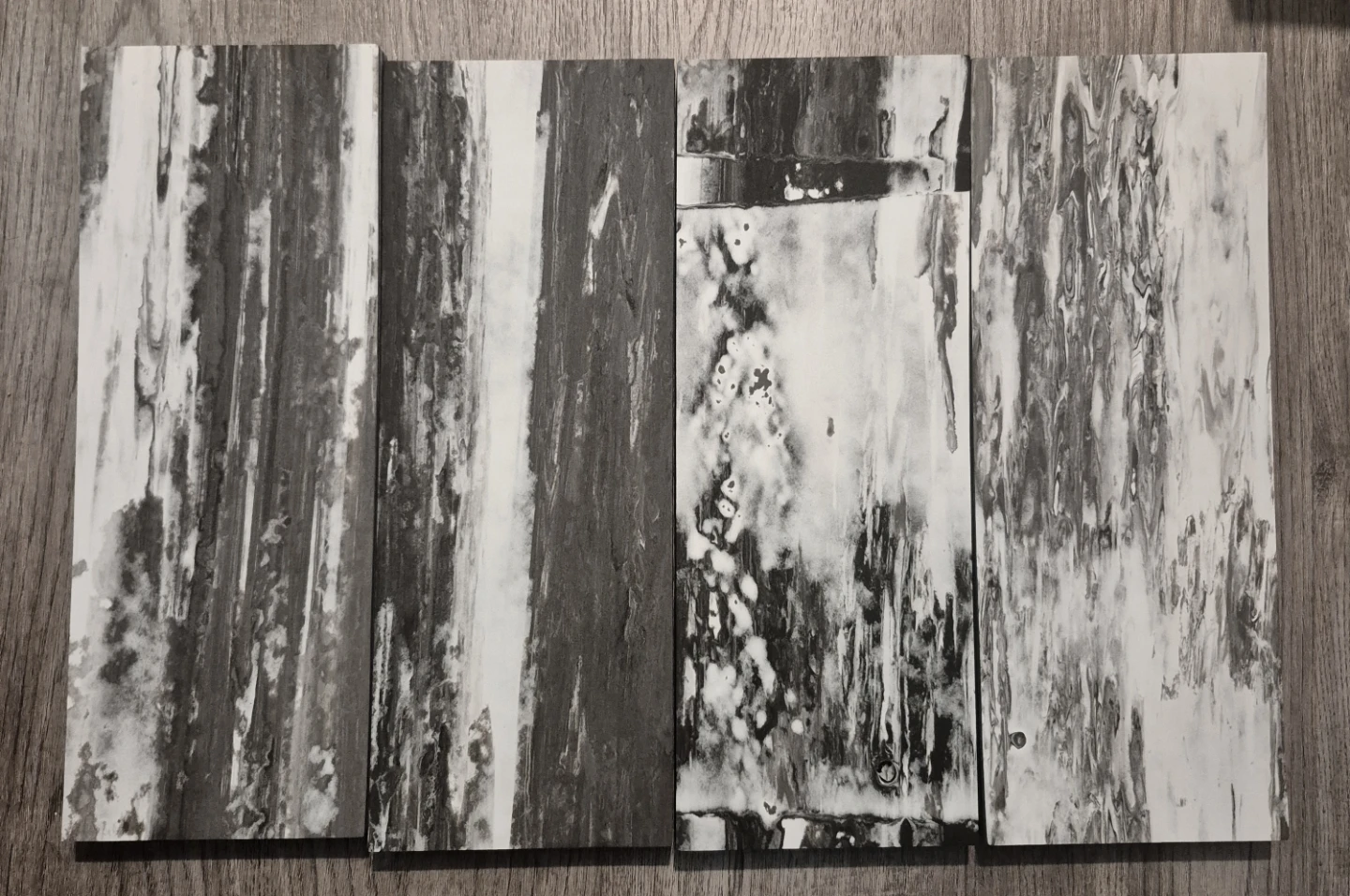 Garage Wall Protector, Marble Grain Design 4 Packs - photo 5