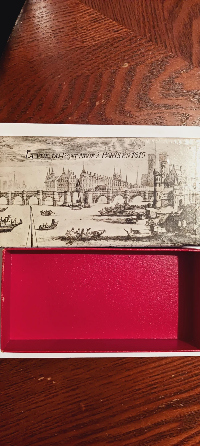 Antique 1815. PLASSARD Perfumer Paris Empty  Decorative Box - photo 4