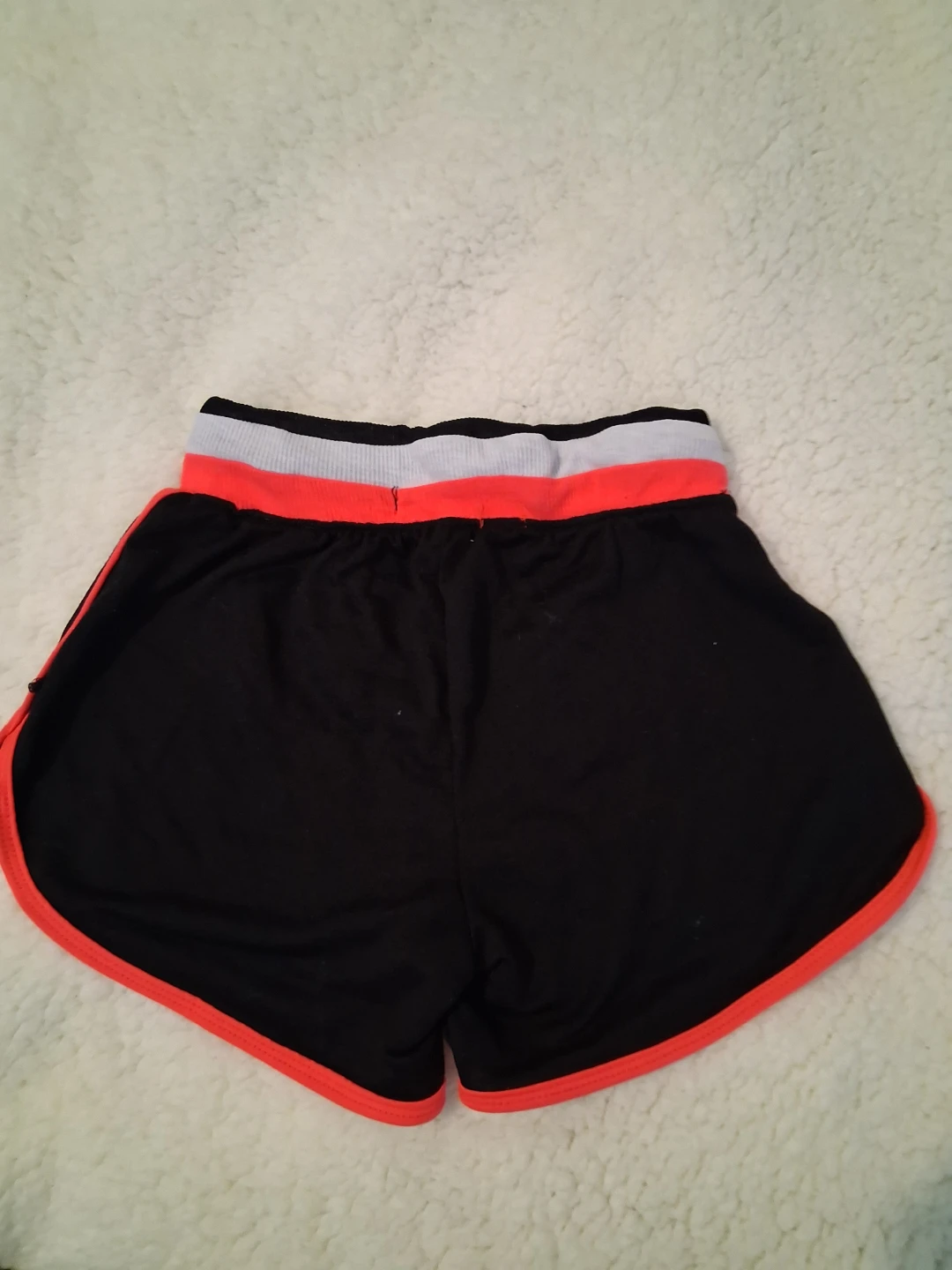 Lolo Lime Black & Coral Athletic Shorts Size S - photo 2