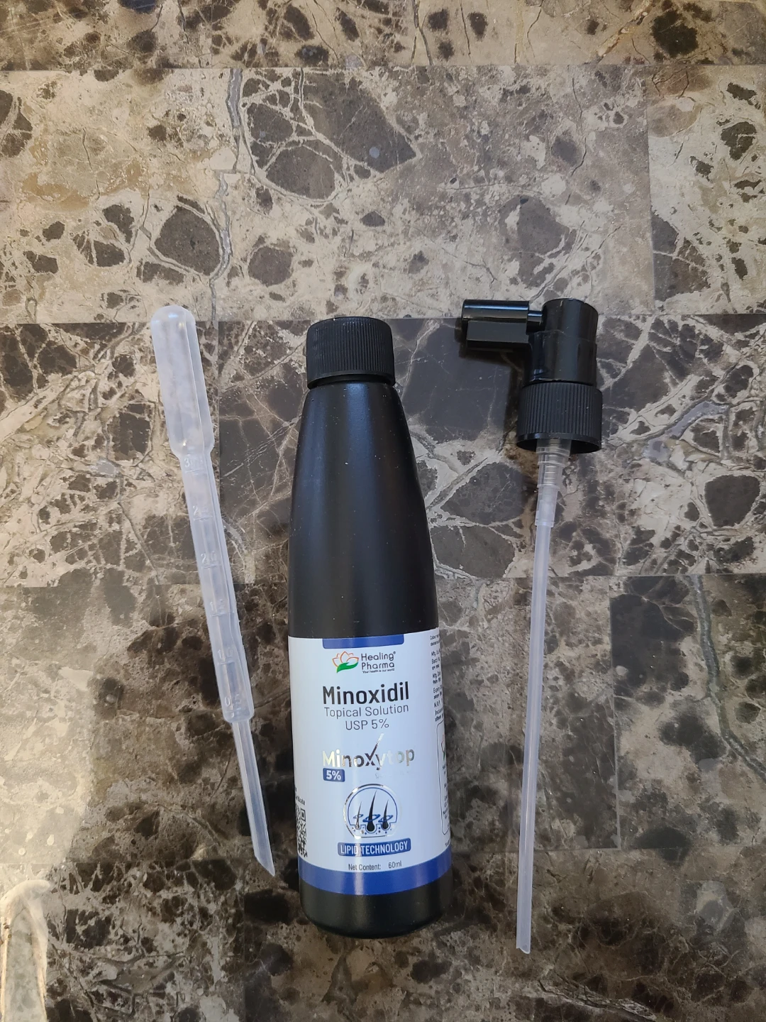 Healing Pharma Minoxidil Topical Solution USP 5% 60ml