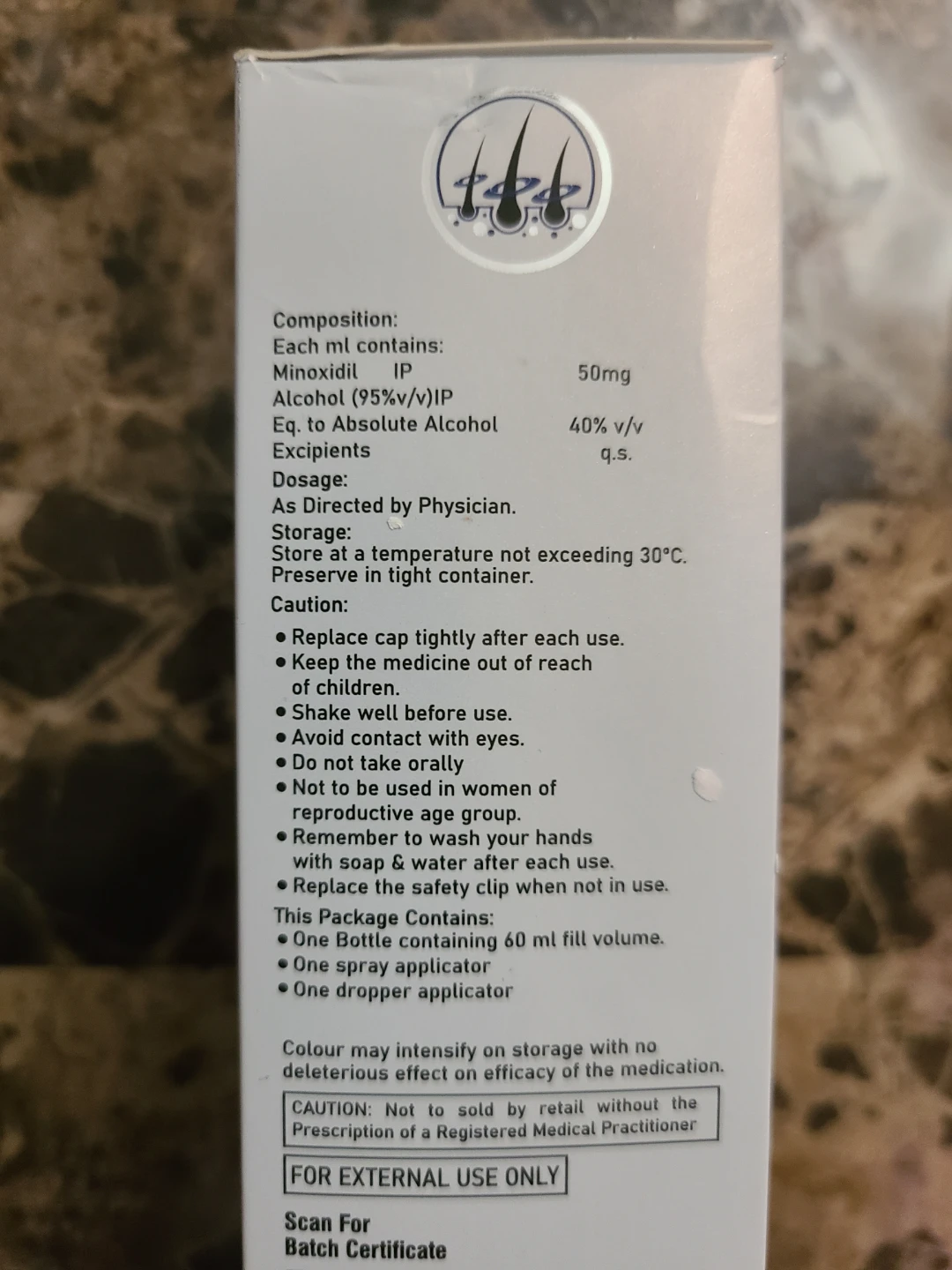 Healing Pharma Minoxidil Topical Solution USP 5% 60ml - photo 4