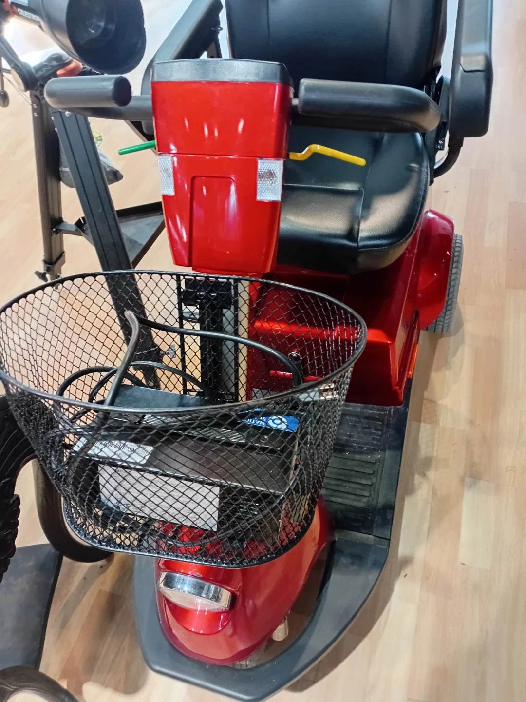 Red Electric Mobility Scooter