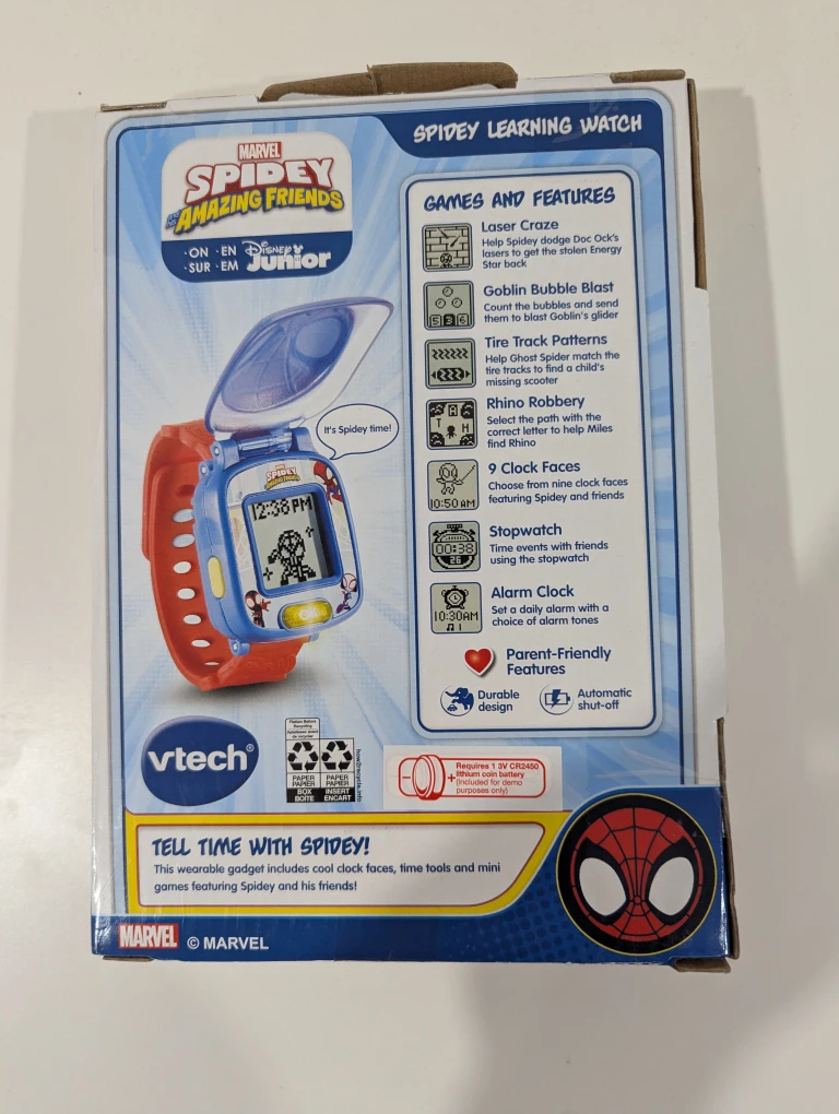 VTech Spidey and His Amazing Friends Learning Watch - photo 2