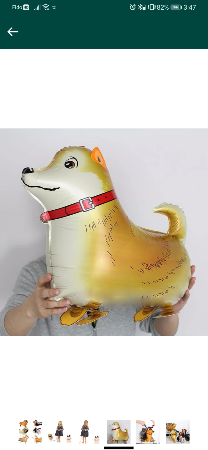 Dog Shaped Inflatable Walking Balloons 🏆 - photo 3