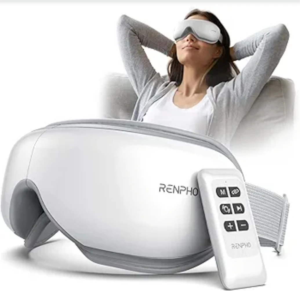 RENPHO Eye Massager with Heat and Bluetooth