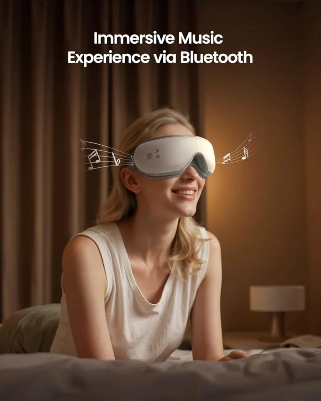 RENPHO Eye Massager with Heat and Bluetooth - photo 5