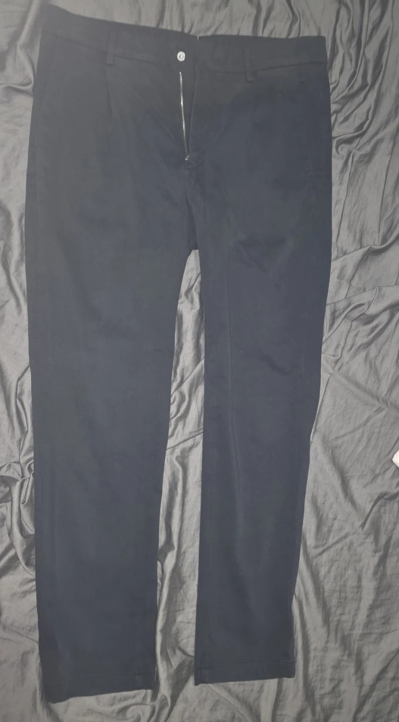 Dunhill  Men's Dark Grey Chinos(Waist 33)