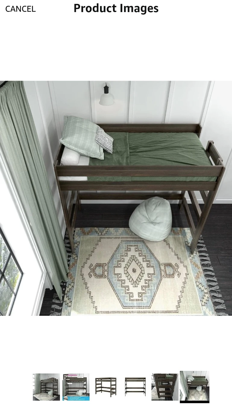Solid Wood Loft Bed - Brand New in Box - photo 5