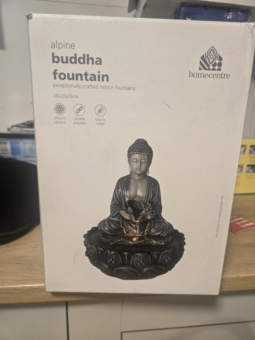 BRAND NEW - Alpine Buddha Fountain - Homecentre