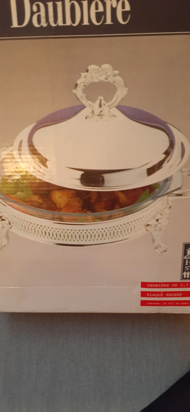 🥕Silverplated 2 Qt. Round Casserole Dish - photo 2