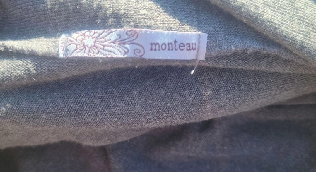 Monteau Grey Asymmetrical Cardigan - photo 4