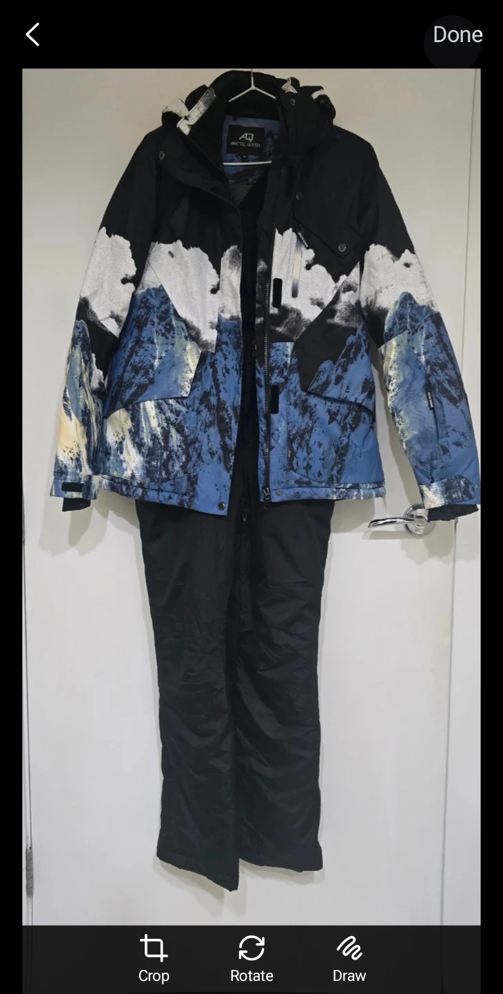 Unisex Ski Jacket & Bib Pants Set – M – Insulated & Waterproof - photo 4
