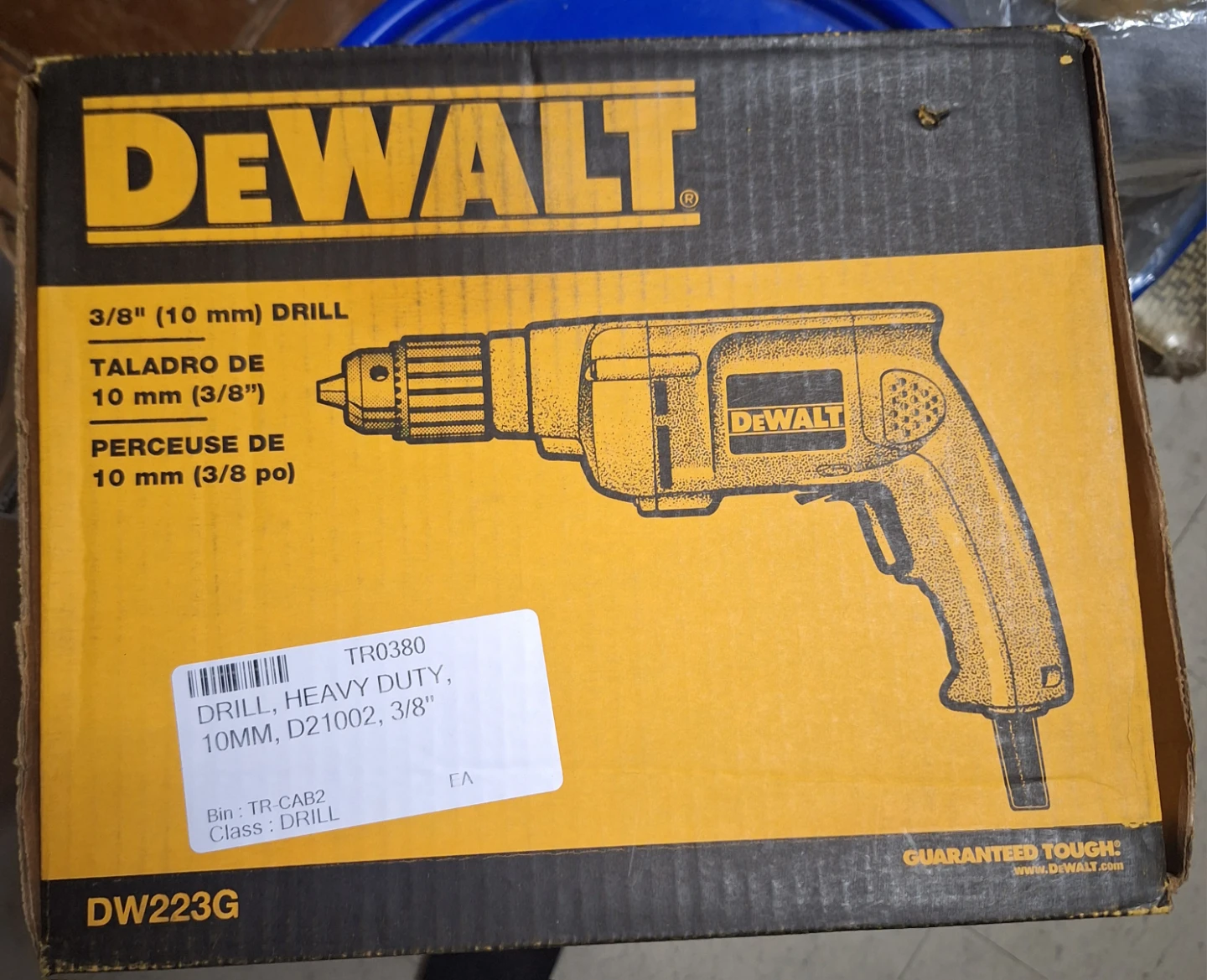 DEWALT DW223G 3/8" (10mm) VSR Drill - photo 2