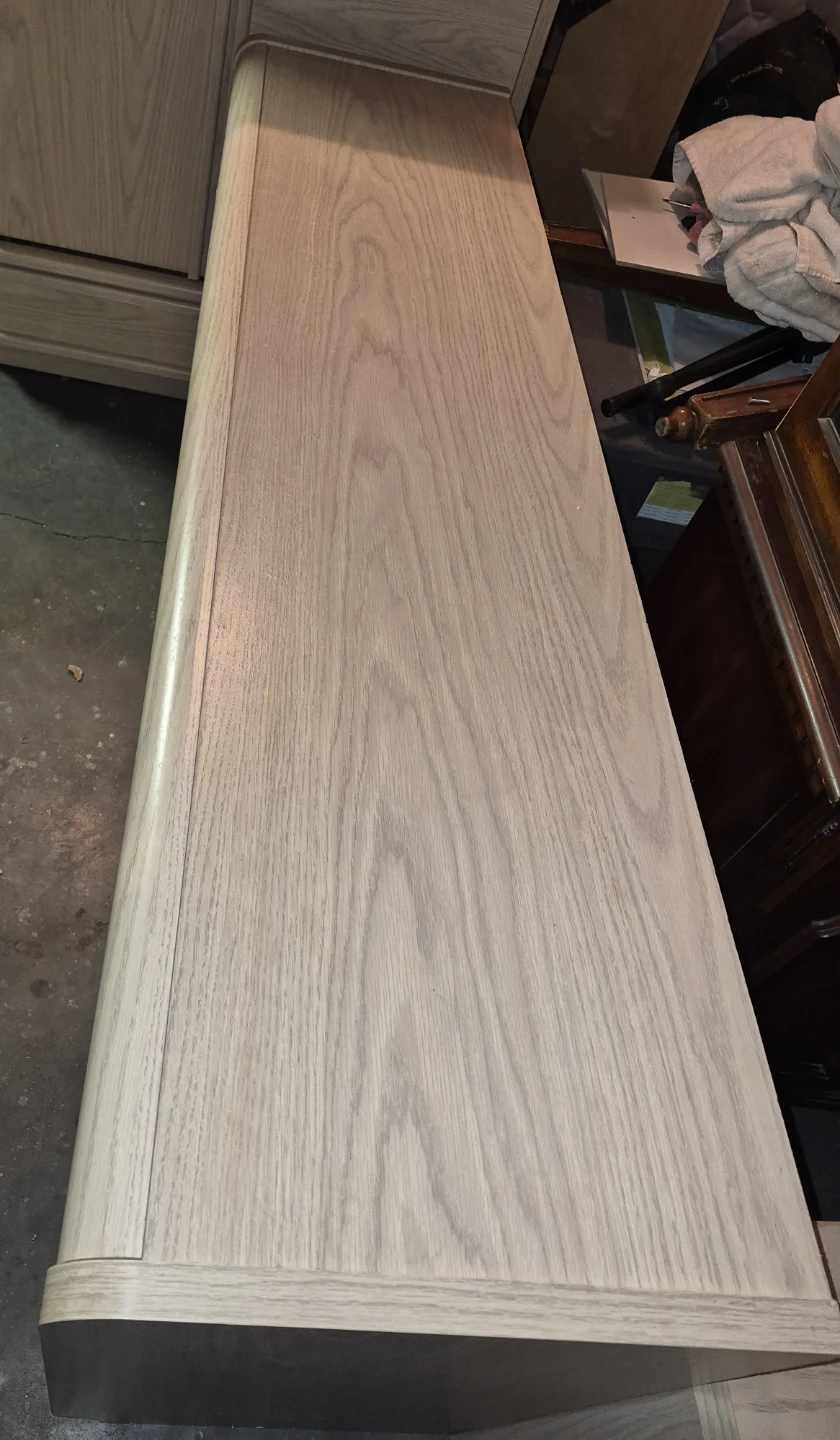 Light Wood Dresser with Drawers and Cabinets - photo 5