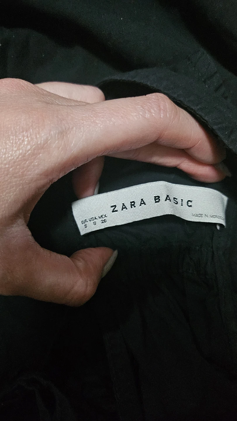 Zara black sleeveless ruffle dress - photo 4