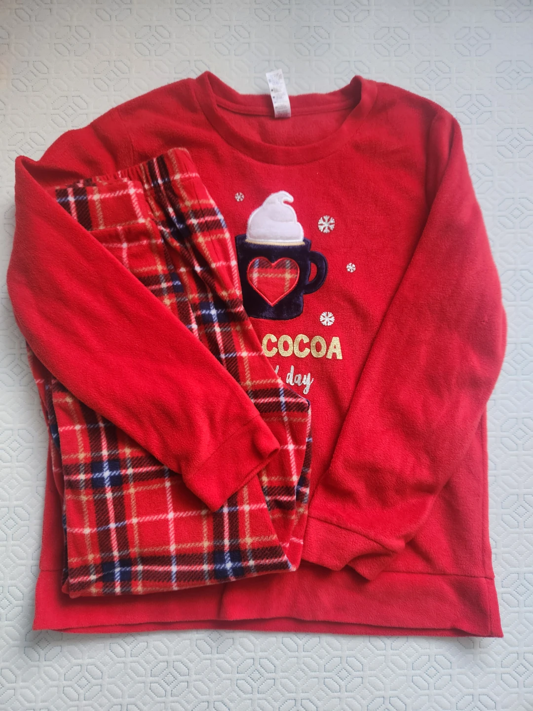 Medium Adult Fleece Pajamas