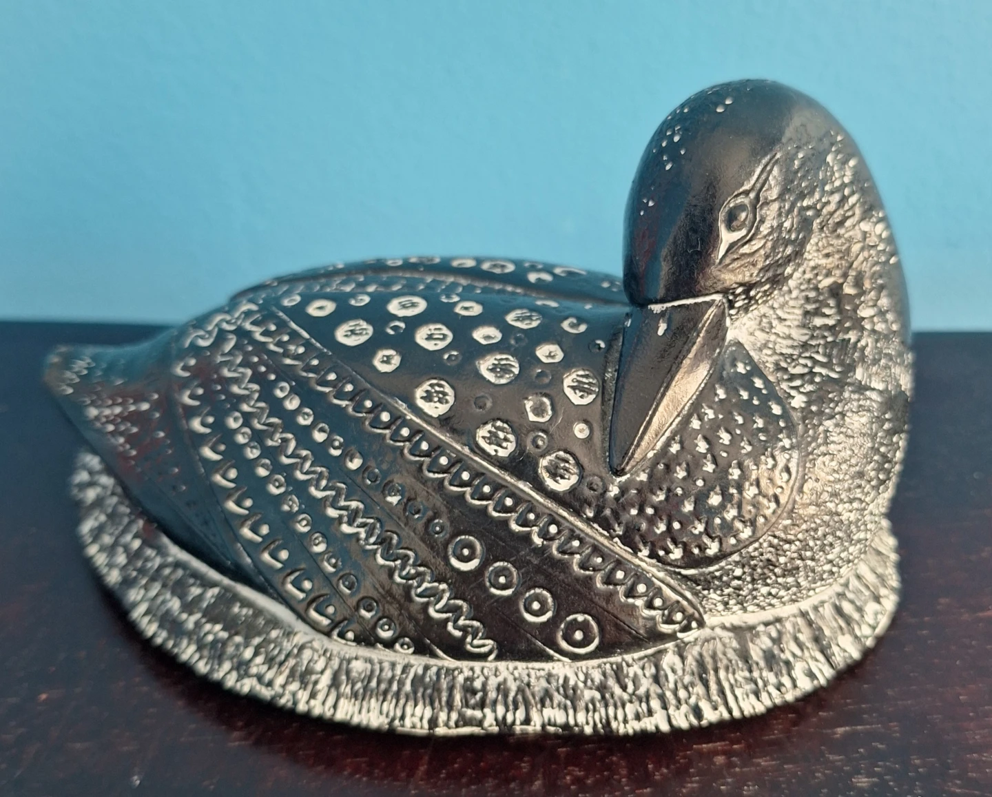 Vintage Large 1972  Aardik loon figurine