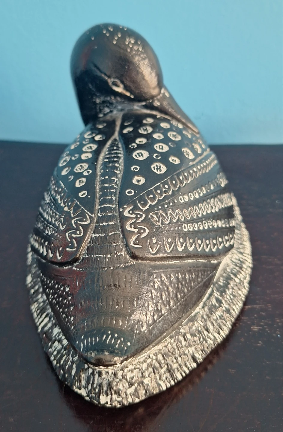 Vintage Large 1972  Aardik loon figurine - photo 3