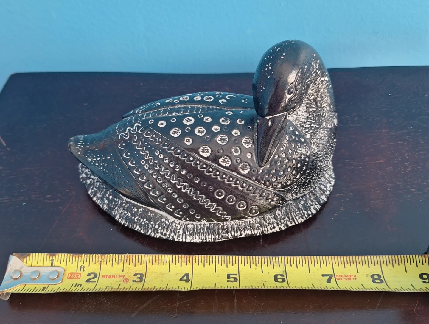 Vintage Large 1972  Aardik loon figurine - photo 5