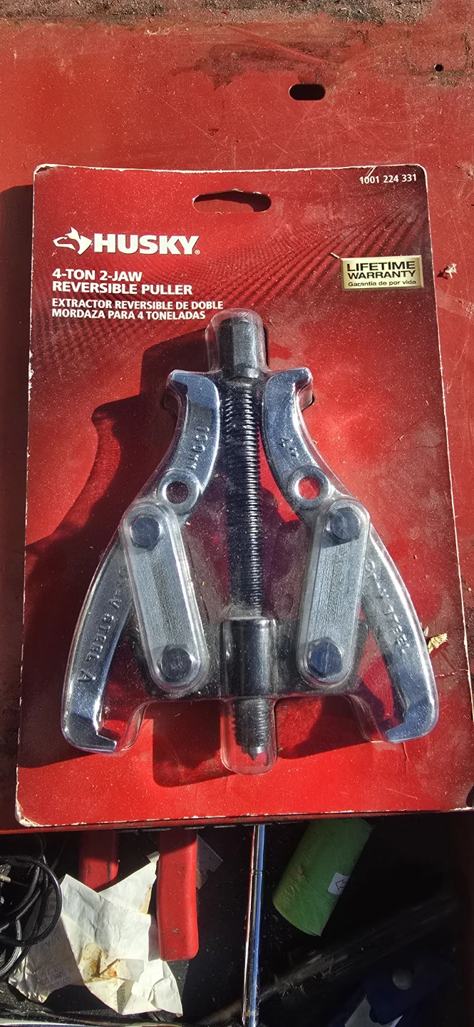 Husky 4-Ton 2-Jaw Reversible Puller