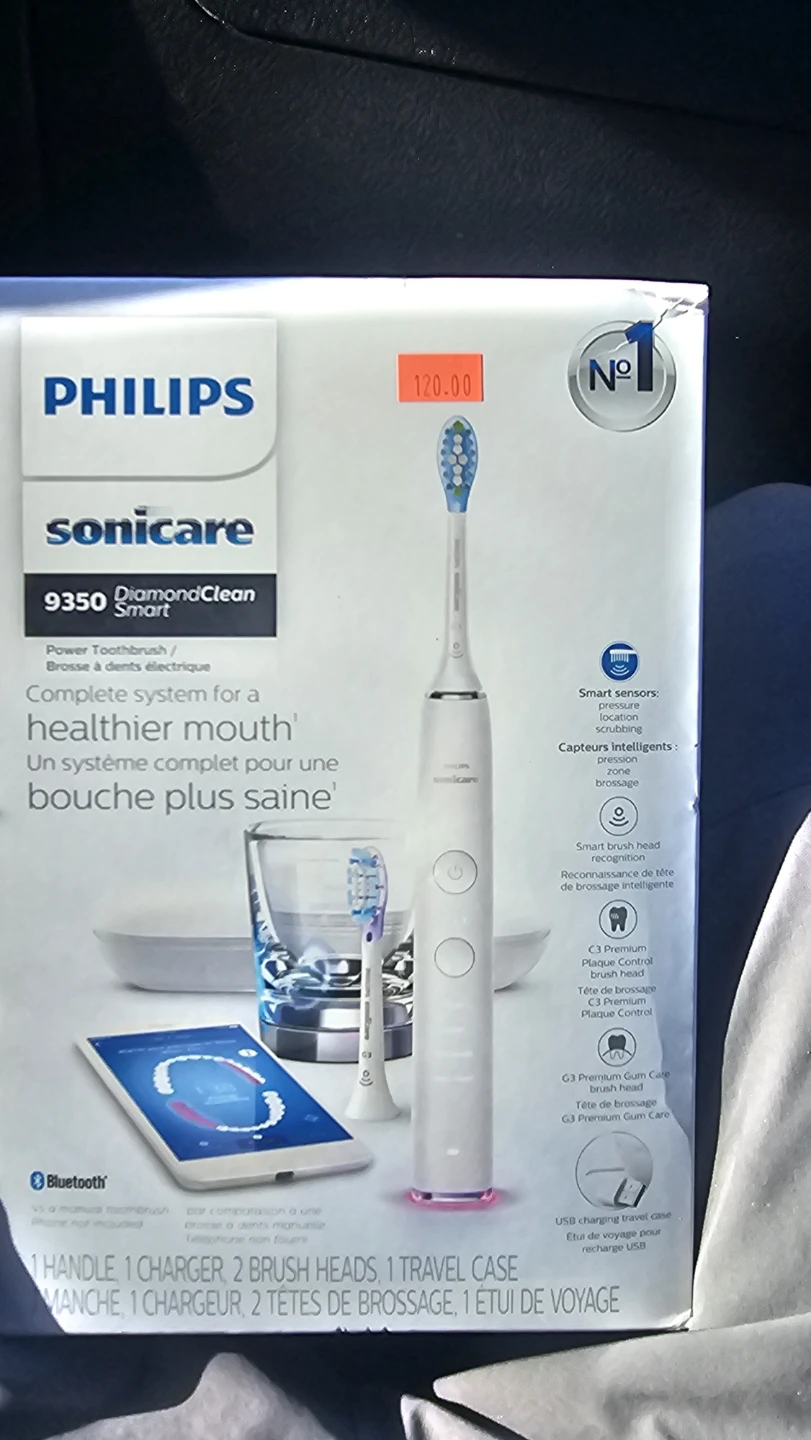 Philips Sonicare DiamondClean Smart 9350 Electric Toothbrush