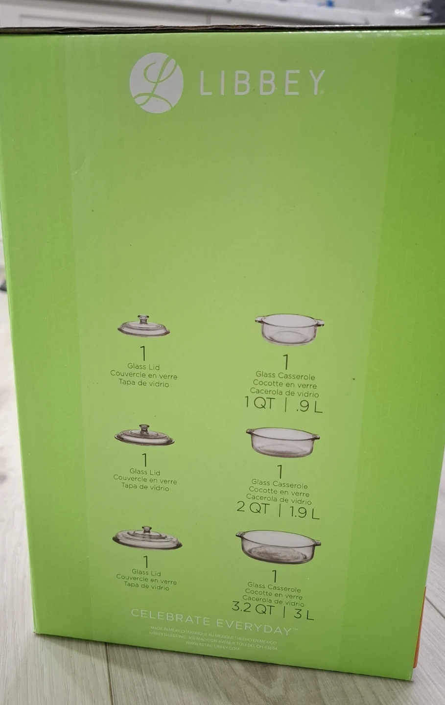 New | Libbey Baker's Basics Glass Bake Set - 6 Pieces - photo 2