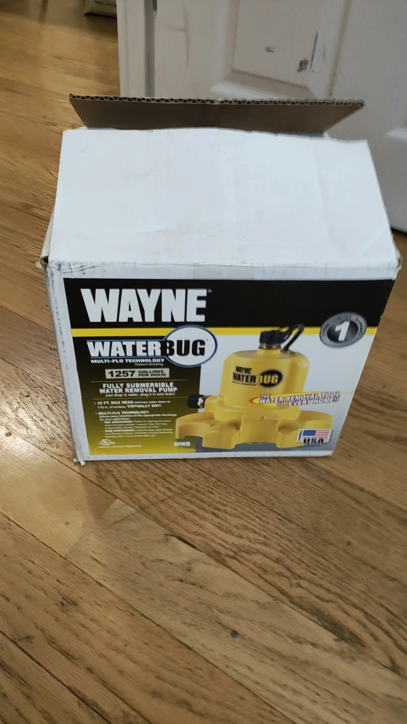 Wayne Water Bug Submersible Sump Pump - photo 4