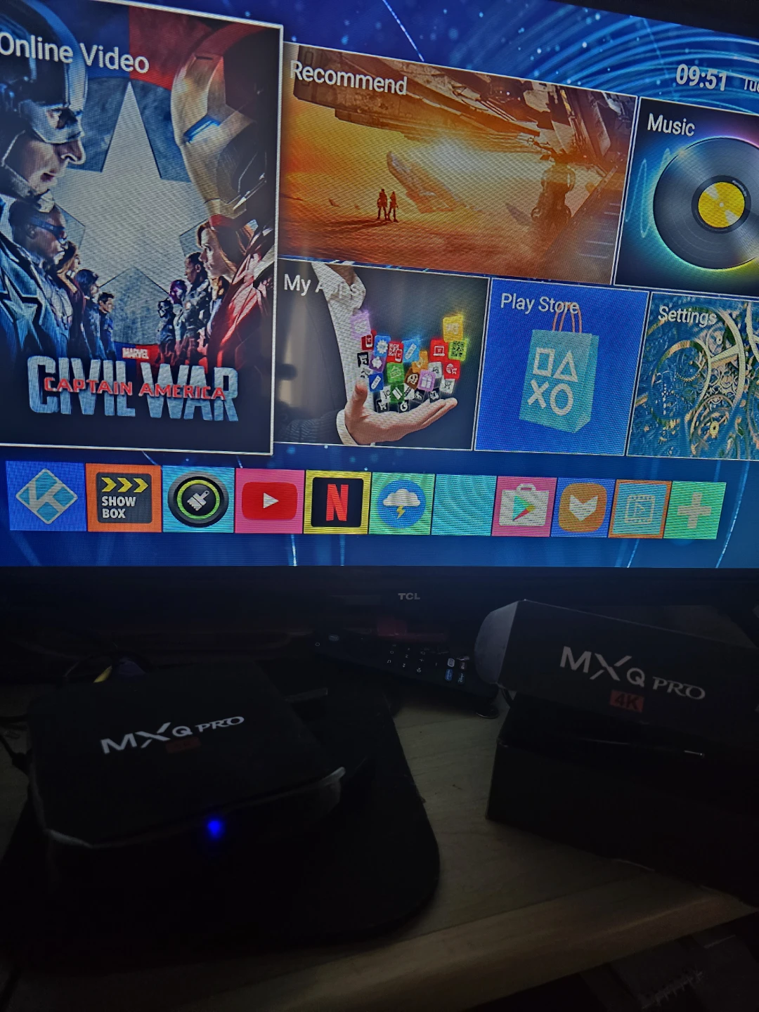 MXQ PRO 4K Android TV Box with Remote - photo 2