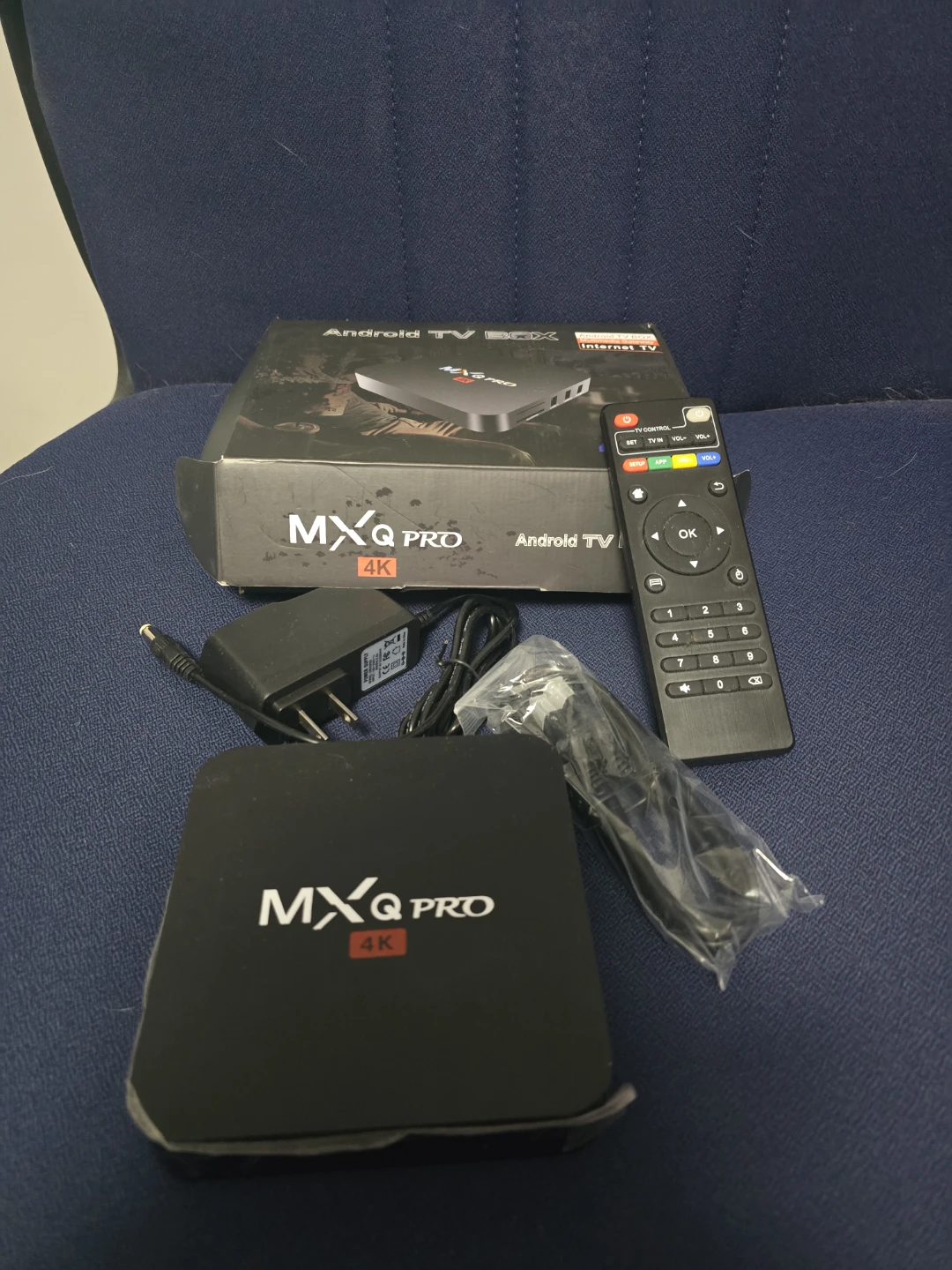 MXQ PRO 4K Android TV Box with Remote - photo 3