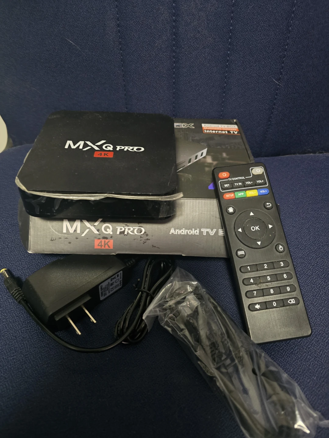 MXQ PRO 4K Android TV Box with Remote - photo 5