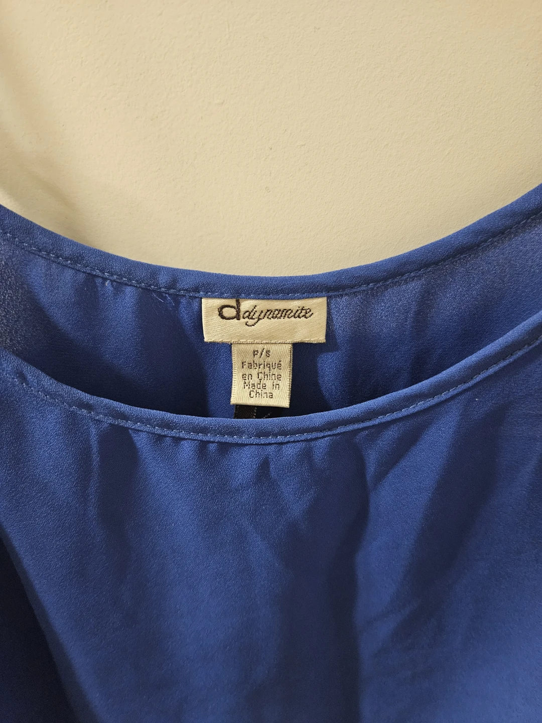S Dynamite Royal Blue Cami Top - photo 2
