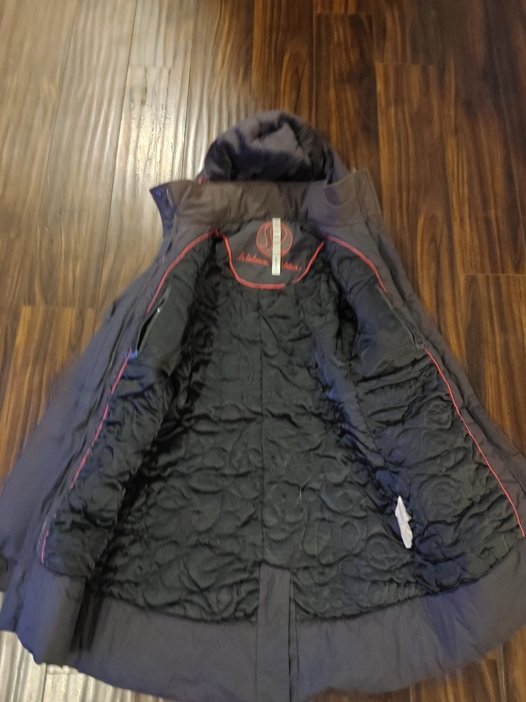 Lululemon Grey Winter Coat with Belt - photo 3