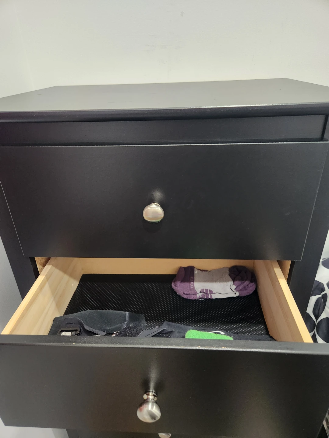 Black 6-Drawer Tall Dresser - photo 4