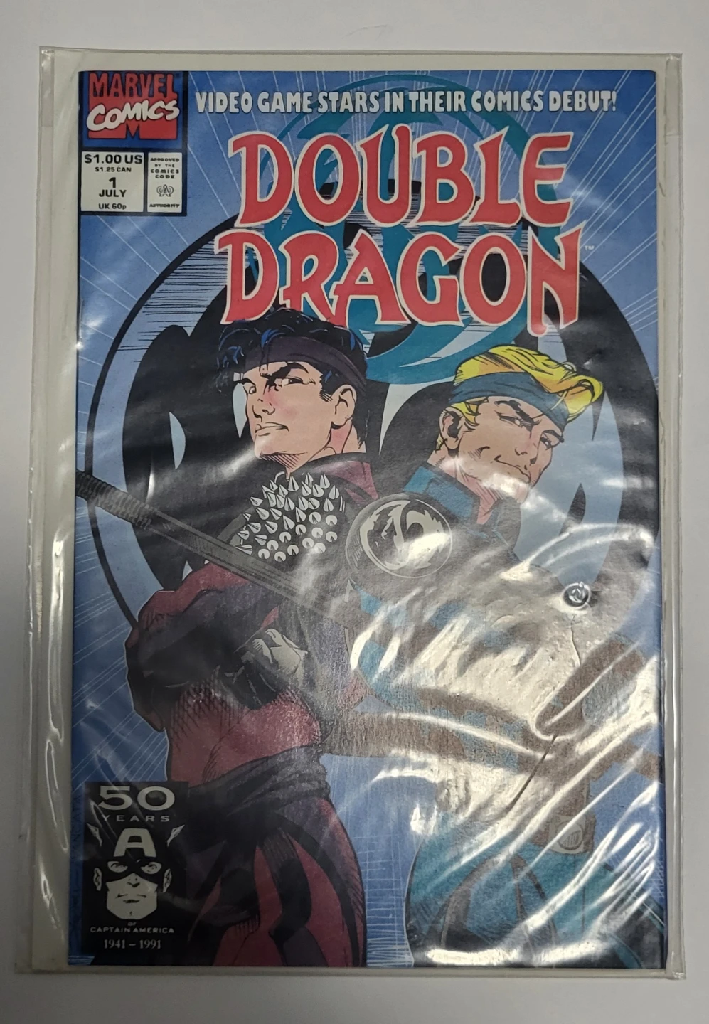 Marvel Comics Double Dragon #1 (July 1991)