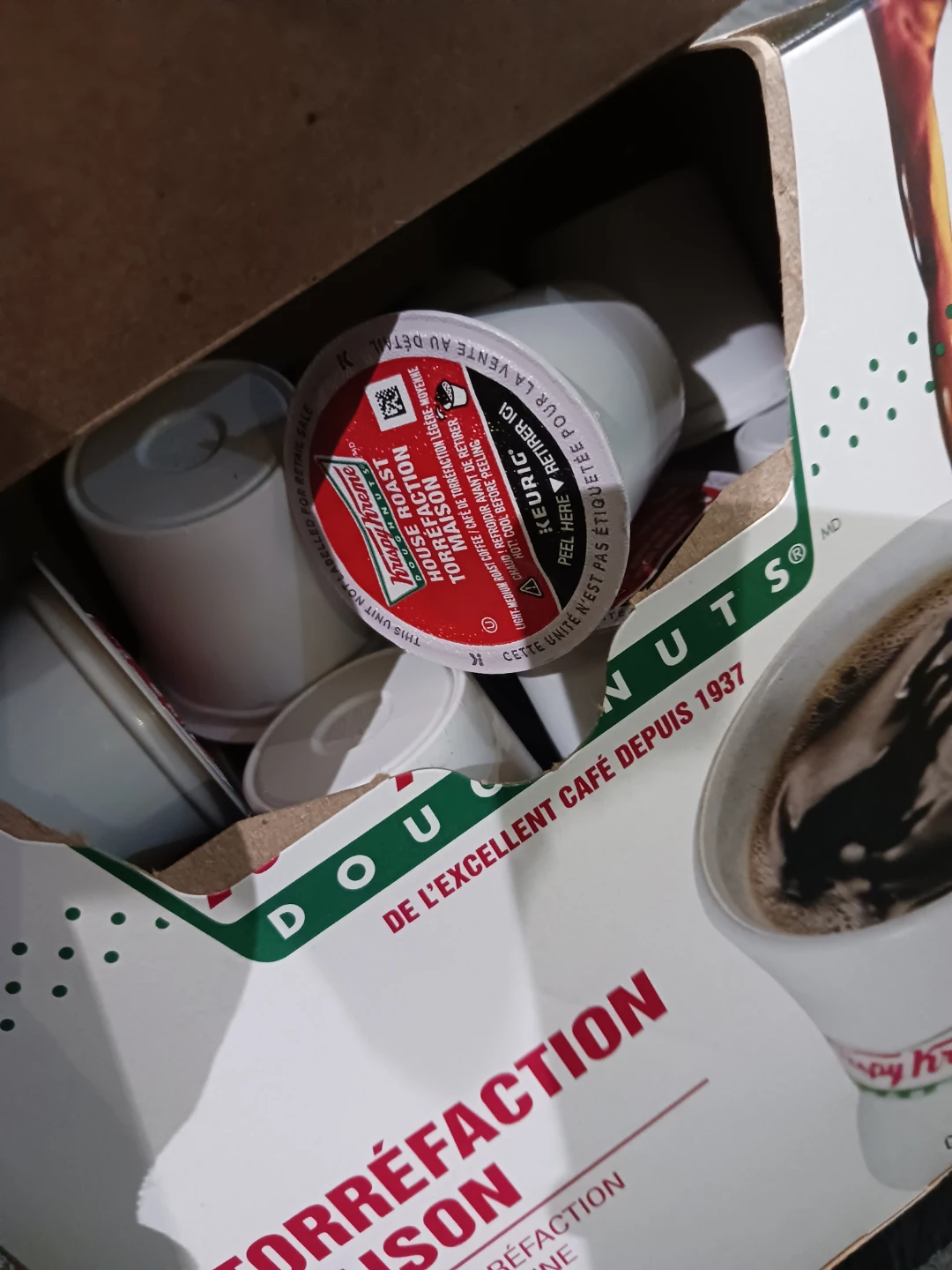 Krispy Kreme House Roast Coffee & Starbucks Veranda Blend coffee - photo 2
