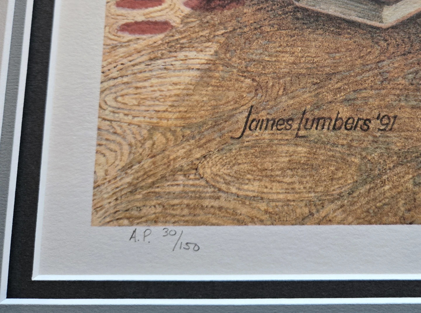 James Lumbers Signed Artist Proof (#30/150) - photo 3