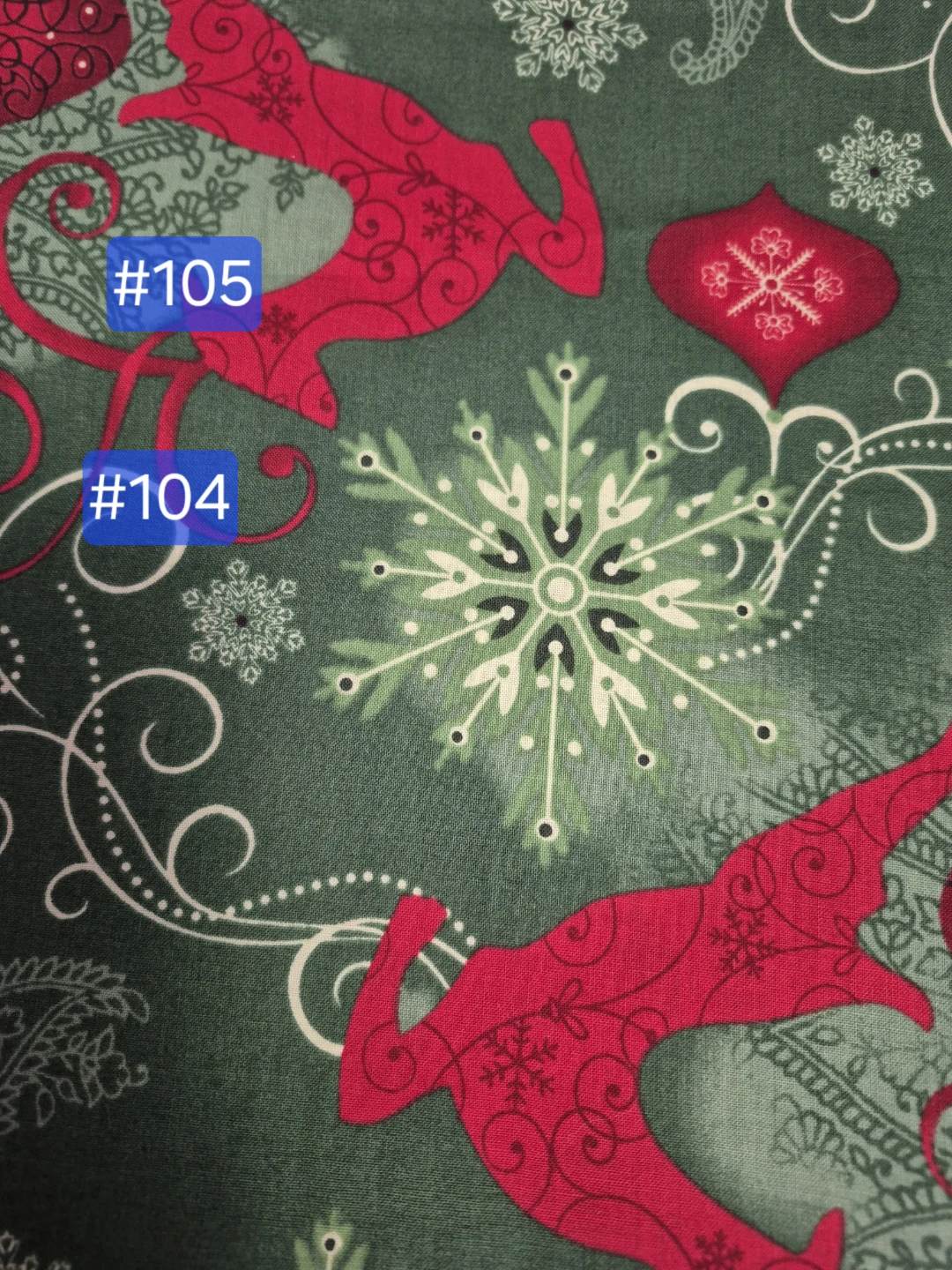 Various fabric prints,  100% cotton, price per each