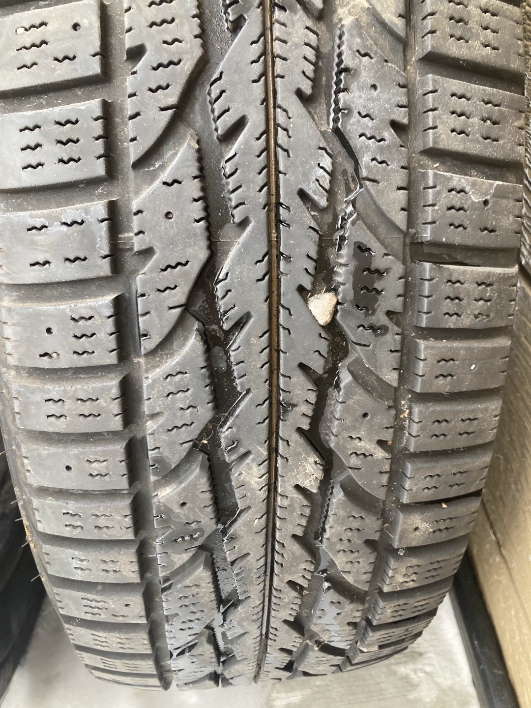 Used Winter Tire on Rim - photo 4