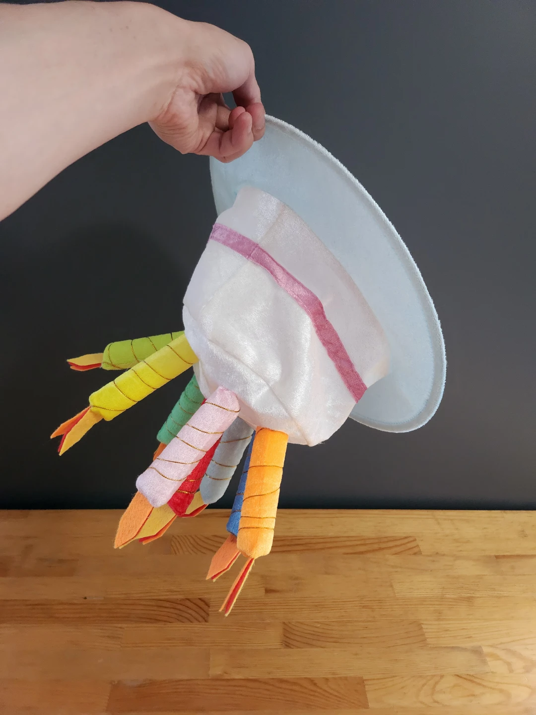 Plush Happy Birthday Cake Hat - photo 3